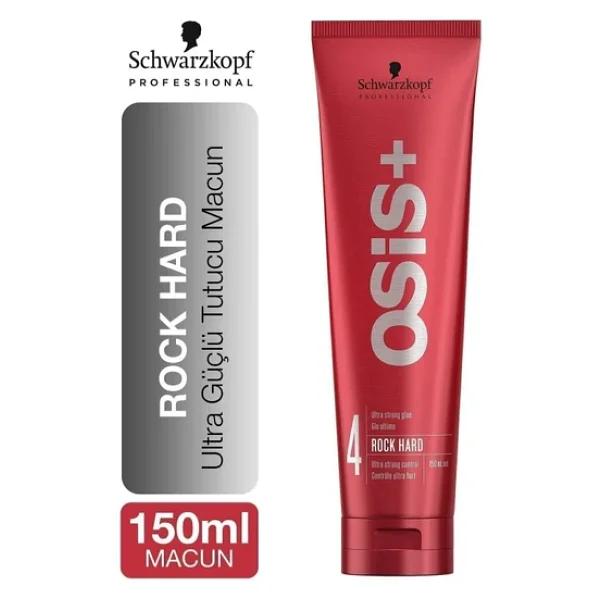 Osis Rock Hard Ultra Güçlü Şekillendirici Macun 150 Ml - Görsel 3