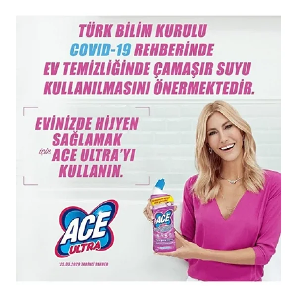 Ace Ultra Yoğun Kıvamlı Okaliptus Çamaşır Suyu 750 Ml 4'lü - Görsel 5