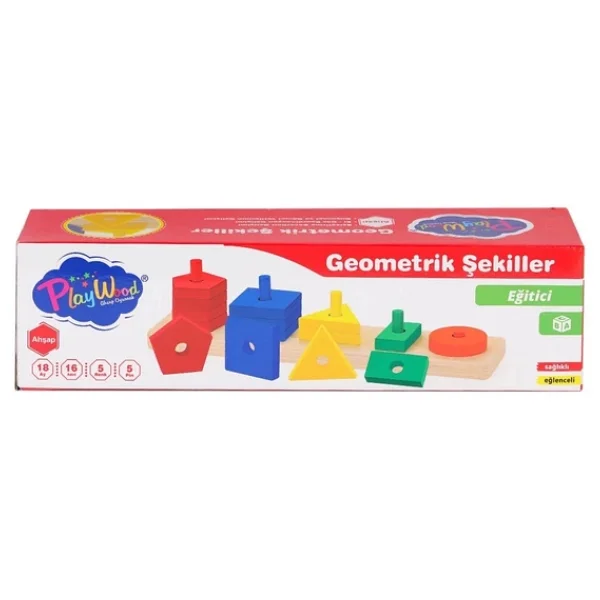 Playwood Ahşap Geometrik Şekiller Ony-305 - Görsel 4