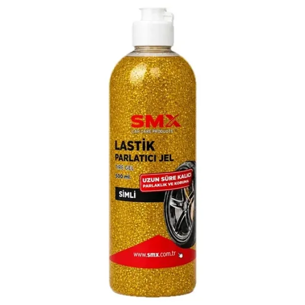 Smx Simli Jel Lastik Parlatıcı 500 Ml + Sünger Hediye - Görsel 4