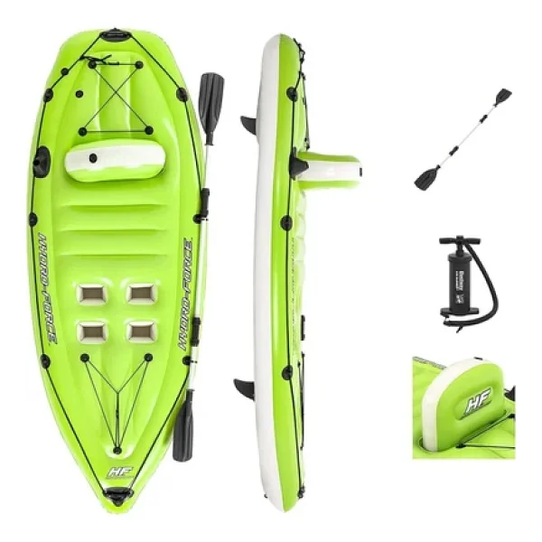Hydro Force 65097 Koracle X1 Tek Kişilik Şişme Kano - Görsel 4