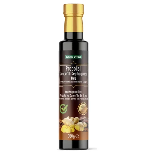 Aksu Vital Propolisli 350 Gr Zencefilli Keçiboynuzu Özü - Görsel 4