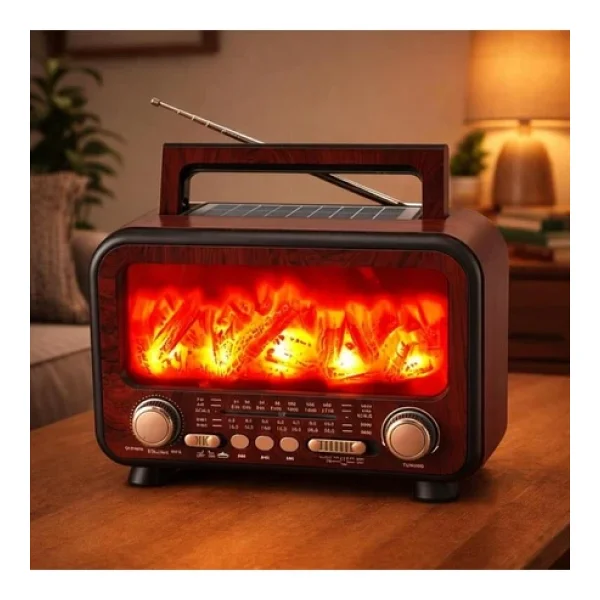 Everton Rt-754 Solar Bluetooth Nostaljik Radyo - Görsel 7