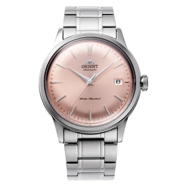 Orient Bambino Kurmalı Otomatik Çelik Gri Kristal Cam 38 Mm Erkek Kol Saati - Görsel 4