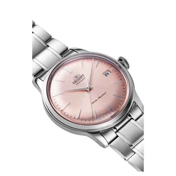 Orient Bambino Kurmalı Otomatik Çelik Gri Kristal Cam 38 Mm Erkek Kol Saati - Görsel 5