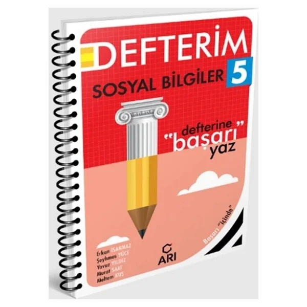 Arı Yayıncılık 5. Sınıf Sosyal Bilgiler Defterim Sosyalimo - Görsel 4