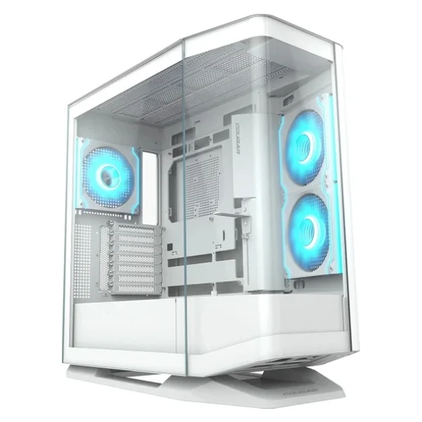 Cougar Fv270 RGB Cgr-58m6w-RGB Argb 4 Fanlı Beyaz E-Atx Oyuncu Kasası - Görsel 6
