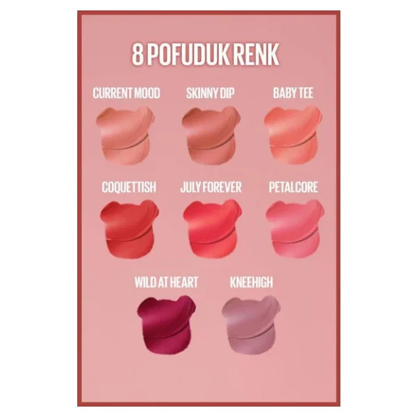 Maybelline New York Super Stay Teddy Tint Mat 50 Wild At Heart Likit Ruj - Görsel 5