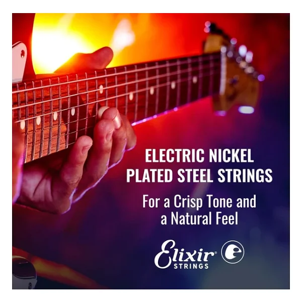 Elixir 19052 Optiweb Light 10-46 Elektro Gitar Teli - Görsel 5