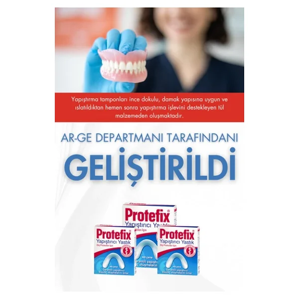 Protefix 30'lu Alt Çene Yapıştırıcı Yastık - Görsel 7