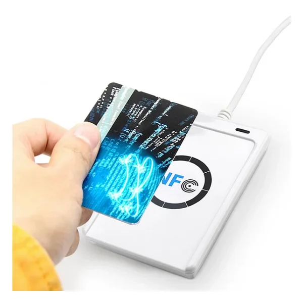 Acr122u 13.56mhz Rfid Okuyucu Yazıcı USB Kopyalayıcı NFC Manyetik Kart Anahtarlık Etiket Okuyucu - Görsel 5