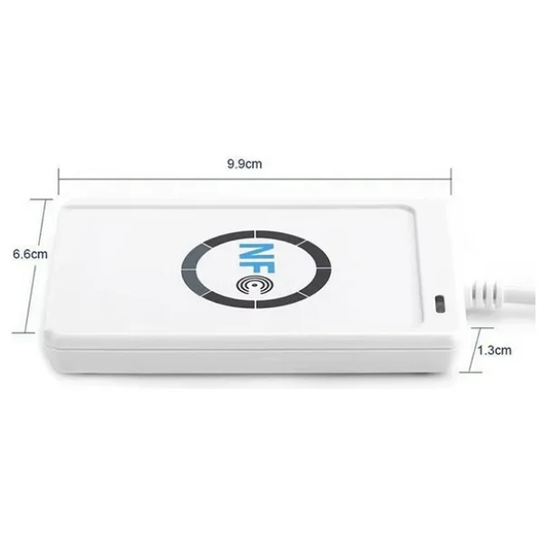 Acr122u 13.56mhz Rfid Okuyucu Yazıcı USB Kopyalayıcı NFC Manyetik Kart Anahtarlık Etiket Okuyucu - Görsel 6