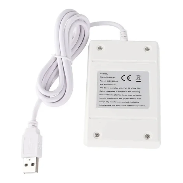 Acr122u 13.56mhz Rfid Okuyucu Yazıcı USB Kopyalayıcı NFC Manyetik Kart Anahtarlık Etiket Okuyucu - Görsel 4