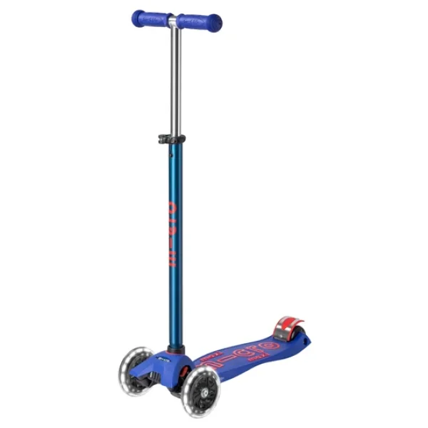 Micro Maxi Deluxe Mmd067 Işıklı Mavi 3 Tekerlekli Çocuk Scooter - Görsel 8
