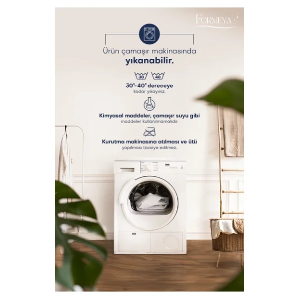 Formeya Pamukkale Renkli Alez Kahverengi %100 Pamuk Kapitone Sıvı Geçirmez Alez Çarşaf Fitted (16 Ebat) - Görsel 9
