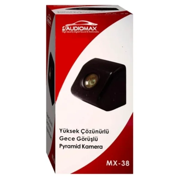 Audiomax Mx-38 Pramit Geri Görüş Park Kamerası Su Geçirmez HD Mesafe Çizgili - Görsel 7