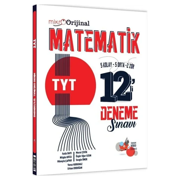 Orijinal Yayınları Mikro Tyt Matematik 12'li Deneme - Görsel 4