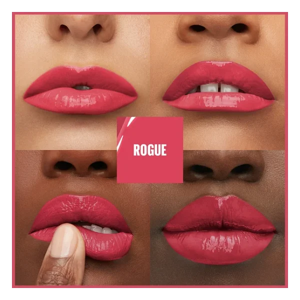 Maybelline New York Super Stay Vinyl Ink Parlak 145 Rogue Likit Ruj - Görsel 5