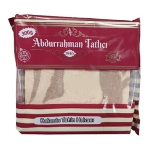 Abdurrahman Tatlıcı Tahin Helva Kakaolu 300 Gr X12 - Görsel 4