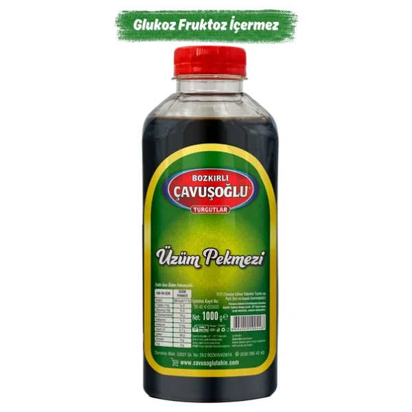 Bozkırlı Çavuşoğlu Üzüm Pekmezi 1 kg - Görsel 3