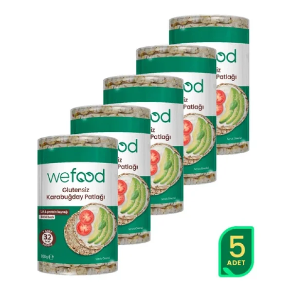 Wefood Karabuğday Patlağı 100 Gr 5'li - Görsel 3