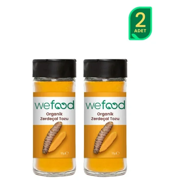 Wefood Organik Zerdeçal Tozu 55 Gr 2'li - Görsel 6