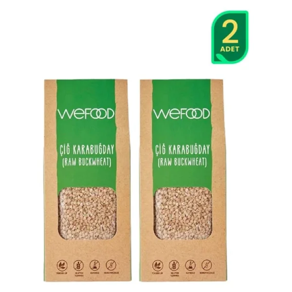 Wefood Glutensiz Çiğ Karabuğday 400 Gr 2'li - Görsel 4