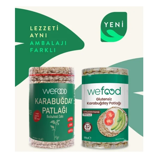 Wefood Karabuğday Patlağı 100 Gr 5'li - Görsel 4