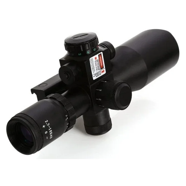 Spike Süper Zoomlu Lazerli Profesyonel Dürbün 2.5 - 10 X 40/E - Görsel 7