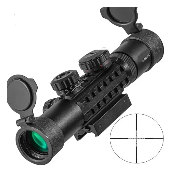 Raylı Çift Işıklı Dürbünü C3-9x26 Eg 11 Mm / 22 Mm - Görsel 7