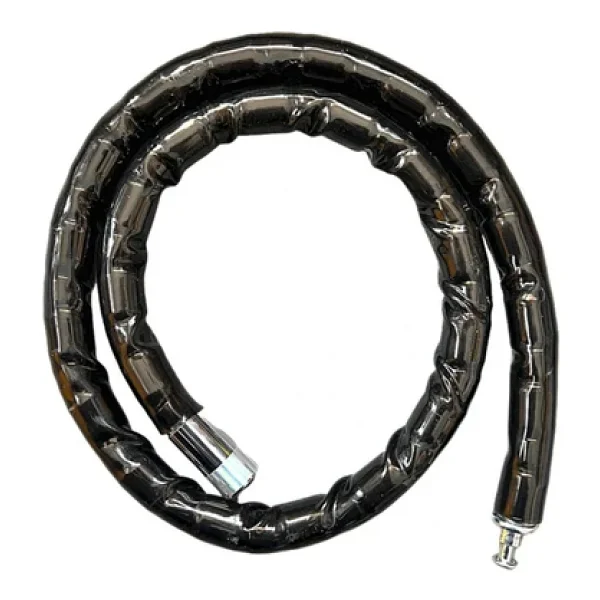 Yuma Ym-752 Motorsiklet Kilidi Anahtarlı Körüklü Siyah Boy : 120cm-Çap : 22mm - Görsel 7