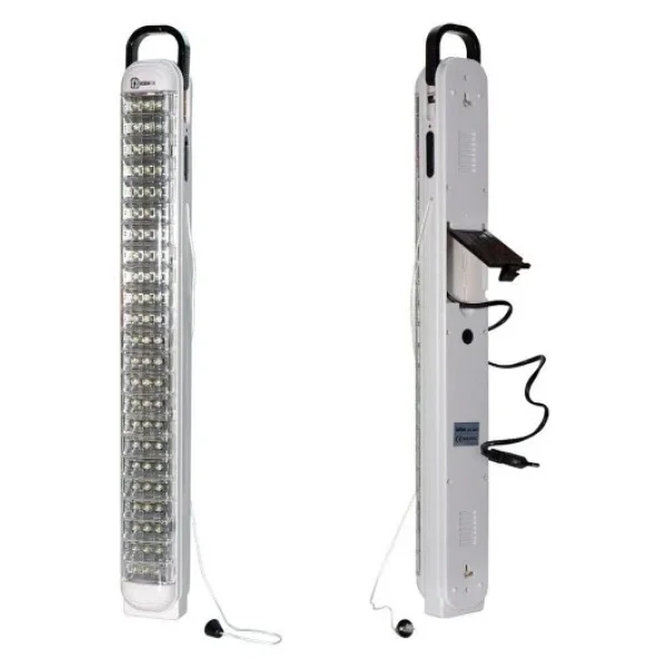 69 LED Sarjli Isildak Ledli Kamp Lambasi Cift Akulu - Görsel 3