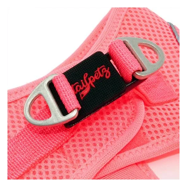 Tailpetz Air Mesh Harness 2xs Salmon Köpek Gögüs Tasması - Görsel 6