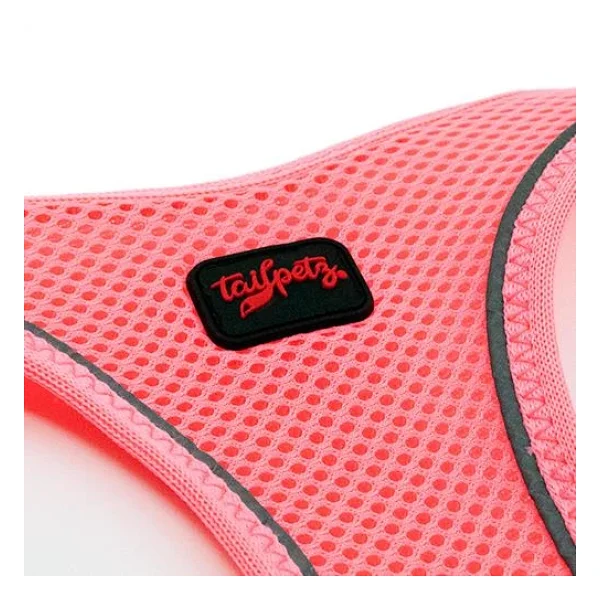 Tailpetz Air Mesh Harness 2xs Salmon Köpek Gögüs Tasması - Görsel 7