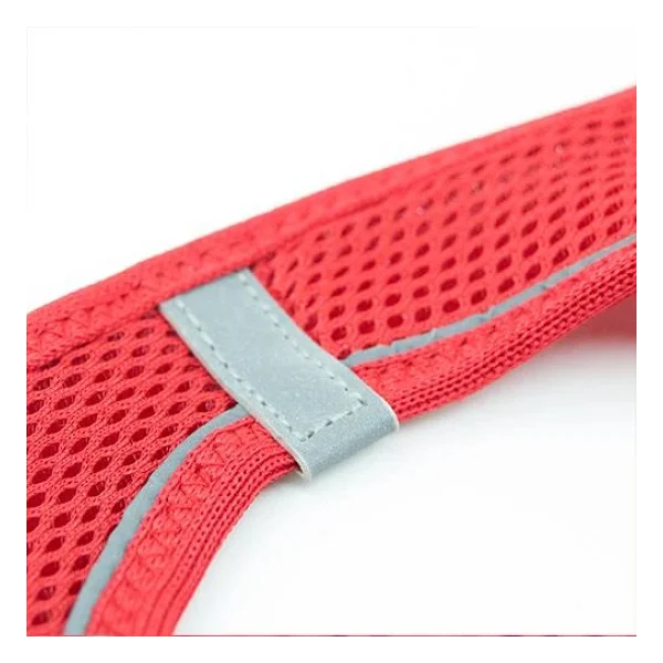 Tailpetz Air Mesh Harness L Kırmızı Köpek Gögüs Tasması - Görsel 8