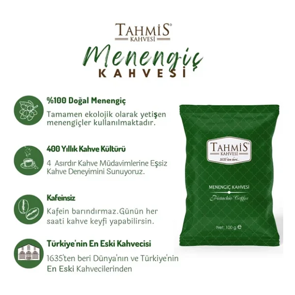 Tahmis Menengiç Kahvesi 100 Gr - Görsel 7