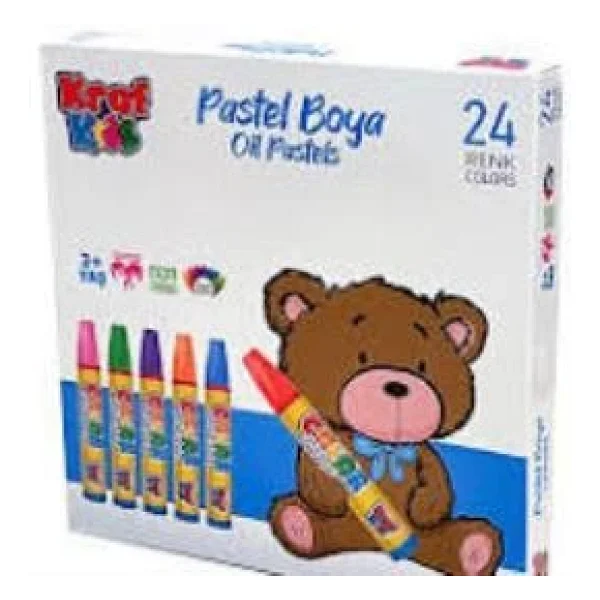 Kraf Kids Kk520 24'lü Pastel Boya - Görsel 3