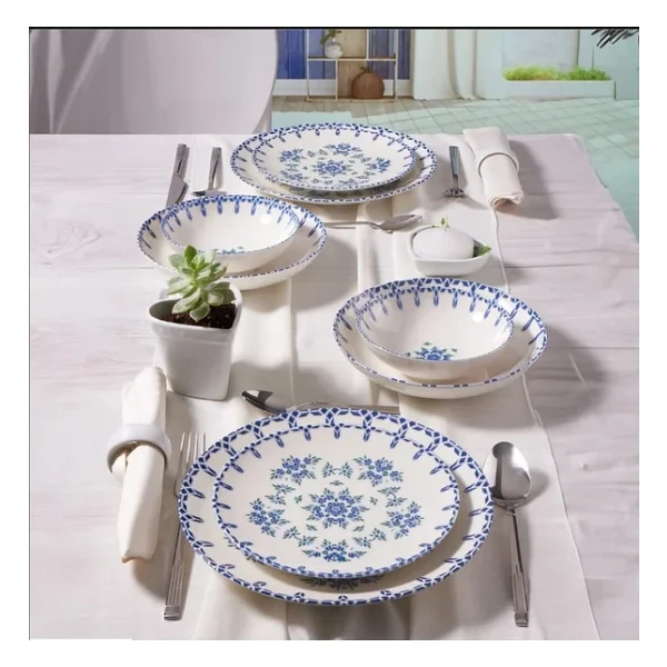 Güral Porselen Camelia 1654 24 Parça 6 Kişilik Yemek Takımı - Görsel 3