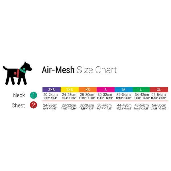 Tailpetz Air Mesh Harness XL Olive Köpek Gögüs Tasması - Görsel 4