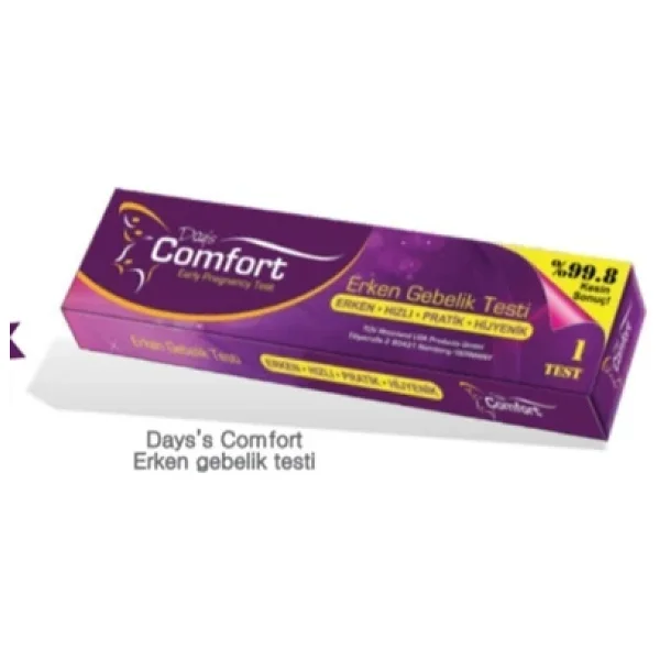 Days Comfort Erken Gebelik Testi 5'li Paket - Görsel 2