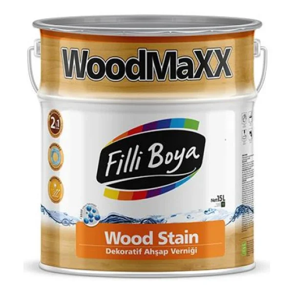Filli Boya Woodmaxx 2.5 Lt Ahşap Vernik - Görsel 3
