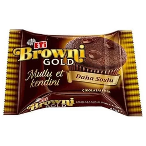 Eti Browni Gold Çikolatalı Kek 45 Gr - Görsel 4