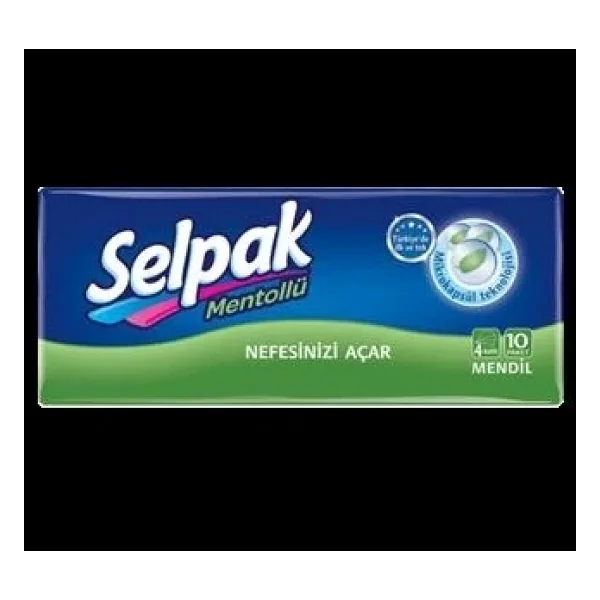 Selpak Mentollü Kağıt Mendil 10'lu - Görsel 5