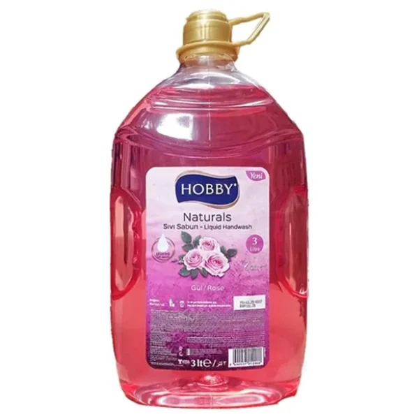 Hobby Naturals Gül Sıvı Sabun 3 Lt - Görsel 3