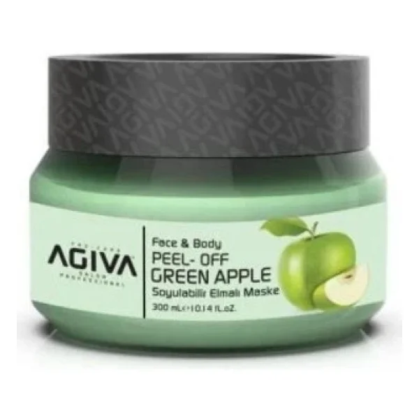 Agiva Green Apple Face-Body Peeling 250ml - Görsel 4