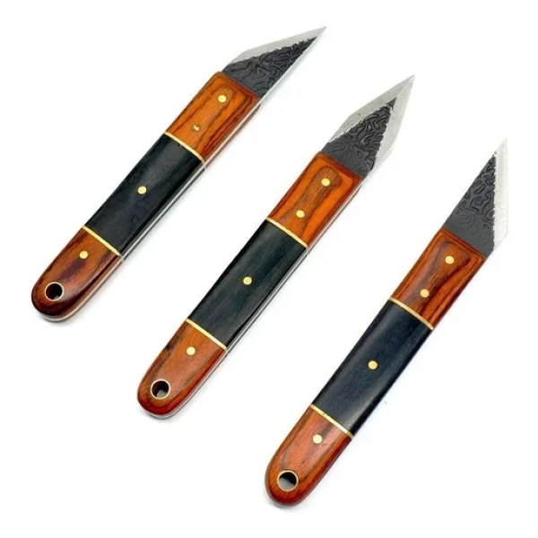 Rox Wood 0056 Luban Ahşap 3 Parça İşaretleme Bıçak Seti - Görsel 3