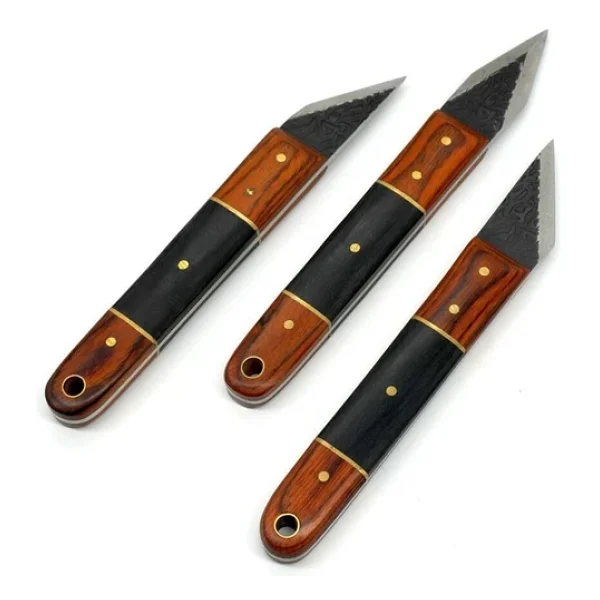Rox Wood 0056 LUBAN Ahşap 3 Parça İşaretleme Bıçak Seti
