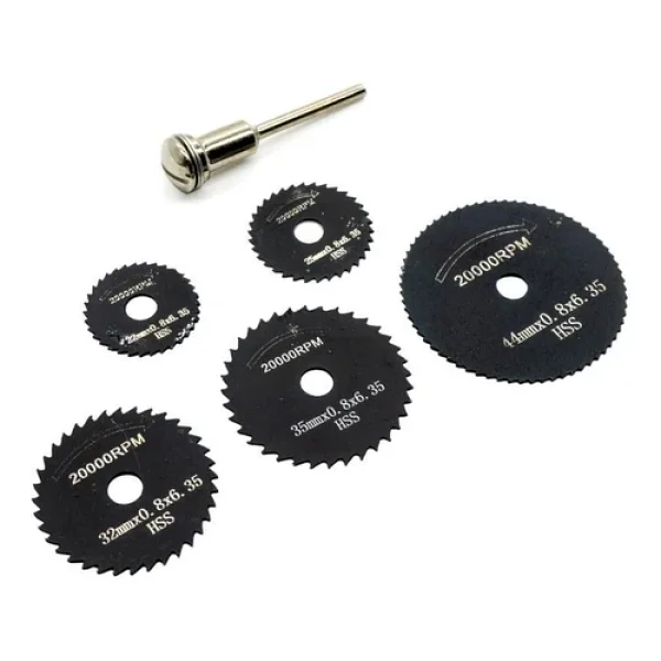 Rox Wood 0088 Hss Gravür Makinası Mini Testere Seti 6 Parça - Görsel 10