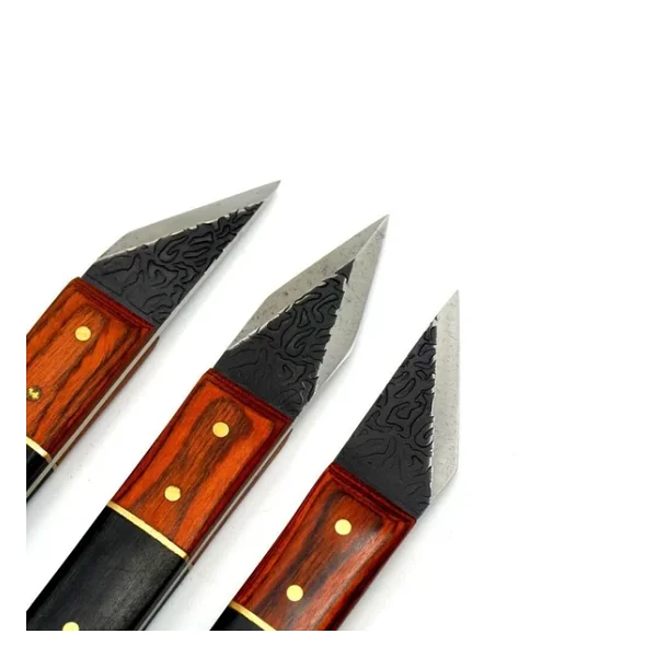 Rox Wood 0056 Luban Ahşap 3 Parça İşaretleme Bıçak Seti - Görsel 2