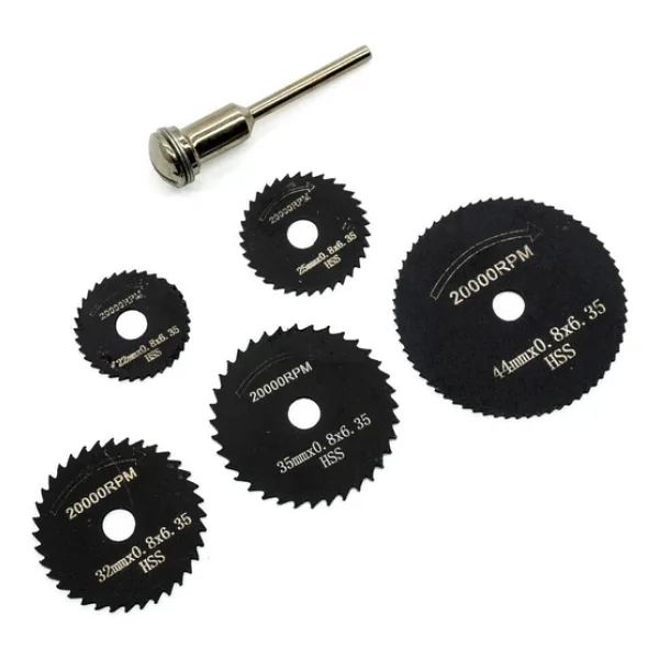 Rox Wood 0088 Hss Gravür Makinası Mini Testere Seti 6 Parça - Görsel 9